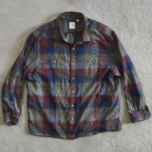 ROWM | Red, Blue Plaid Flannel